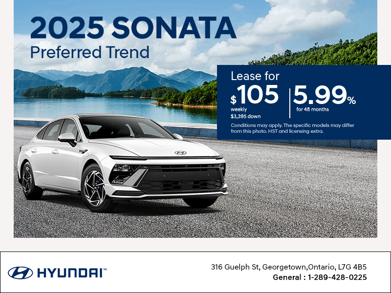Get the 2025 Hyundai Sonata