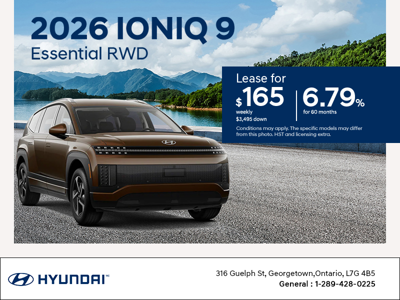 Get the 2026 Hyundai IONIQ 9