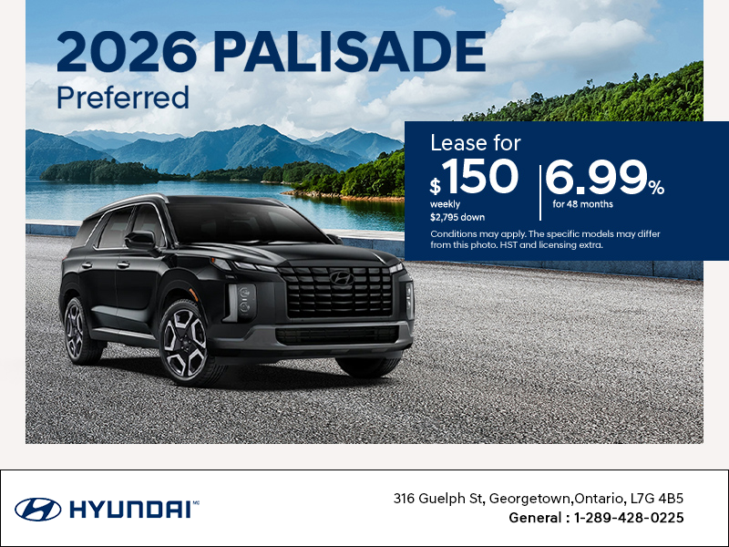 Get the 2026 Hyundai Palisade