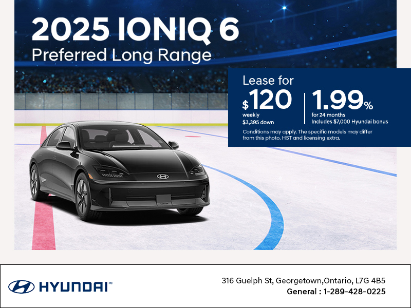 Get the 2025 Hyundai IONIQ 6