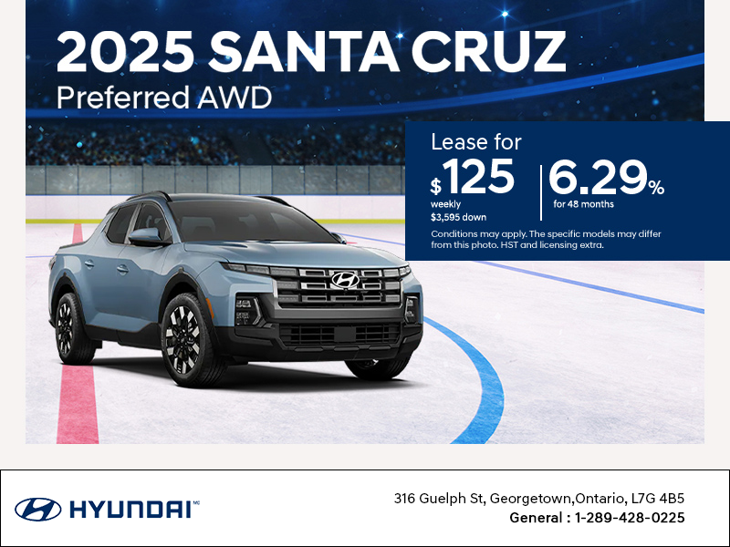 Get the 2025 Hyundai Santa Cruz