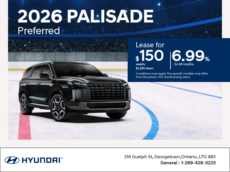 Get the 2026 Hyundai Palisade