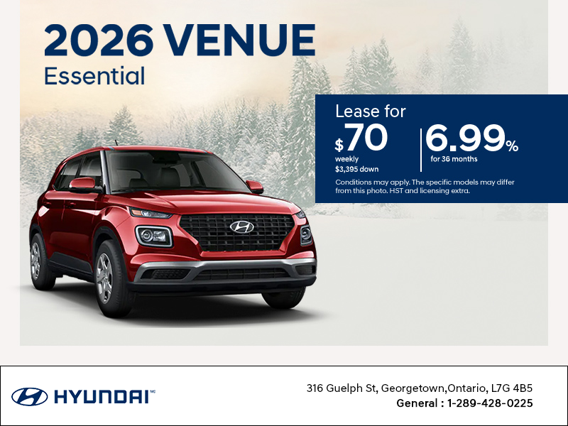 Get the 2026 Hyundai Venue