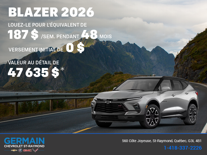Chevrolet Blazer 2026