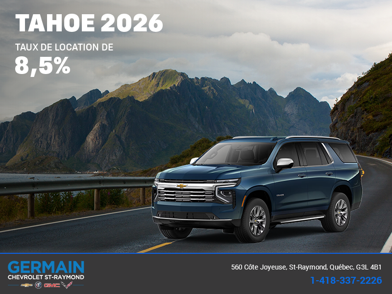 Chevrolet Tahoe 2026