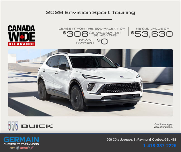 Get the 2026 Buick Envision