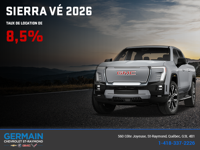 Le GMC Sierra EV 2026 