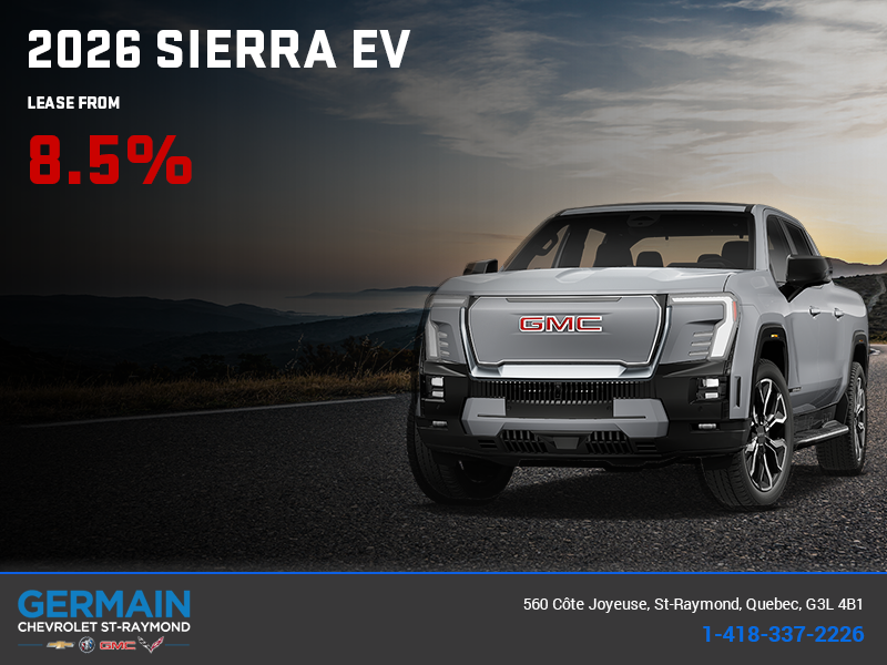 The 2026 GMC Sierra EV