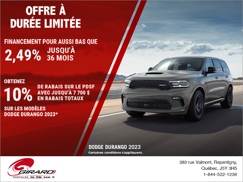 L'événement mensuel Dodge