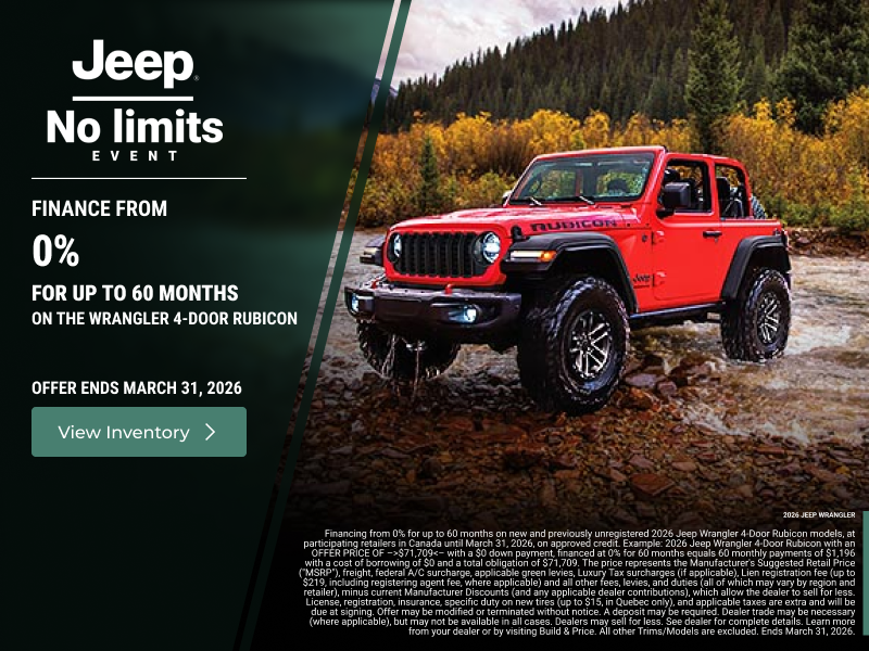Jeep Monthly Event