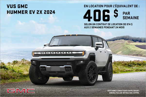 Le 2024 GMC Hummer VE