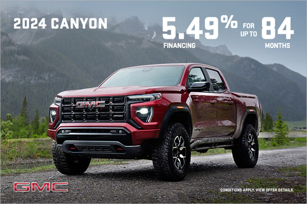 The 2024 GMC Canyon