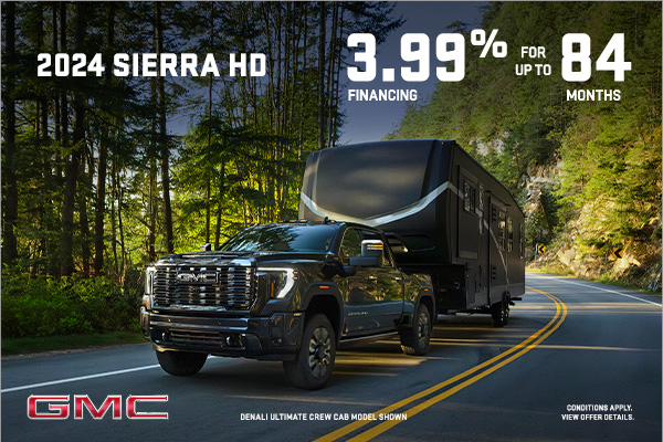 The 2024 GMC Sierra HD