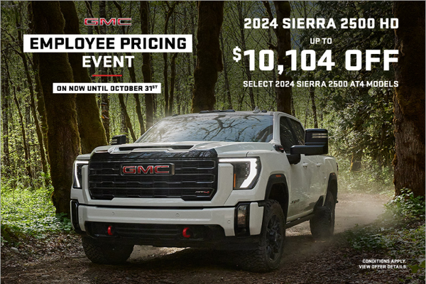 The 2024 GMC Sierra 2500