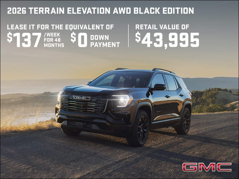 The 2026 GMC Terrain