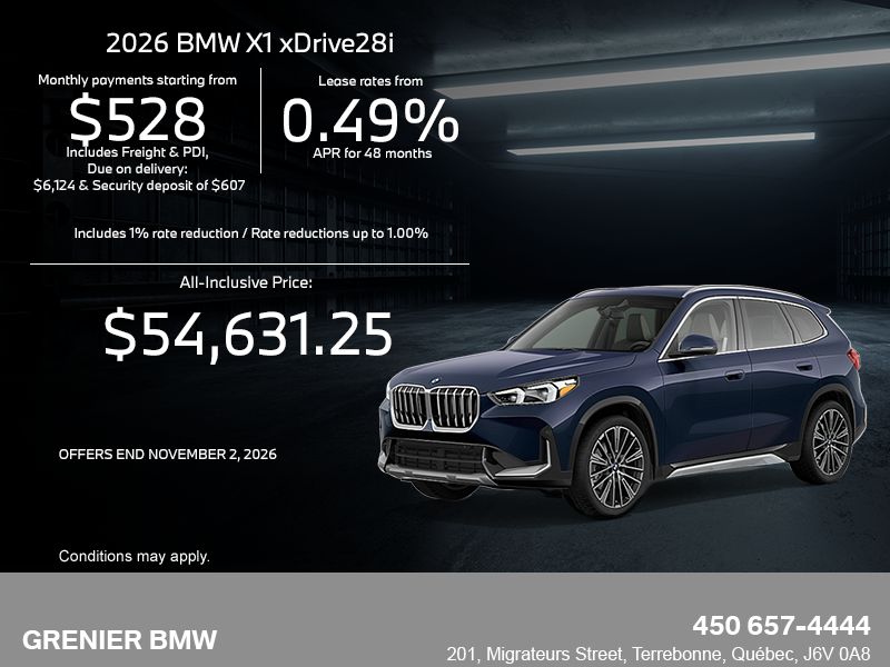 2026 BMW X1