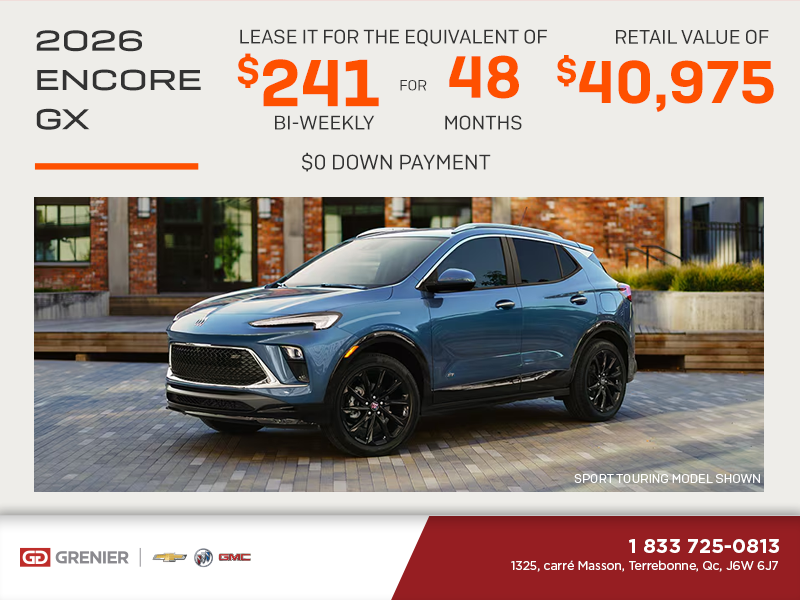 2026 Buick Encore GX