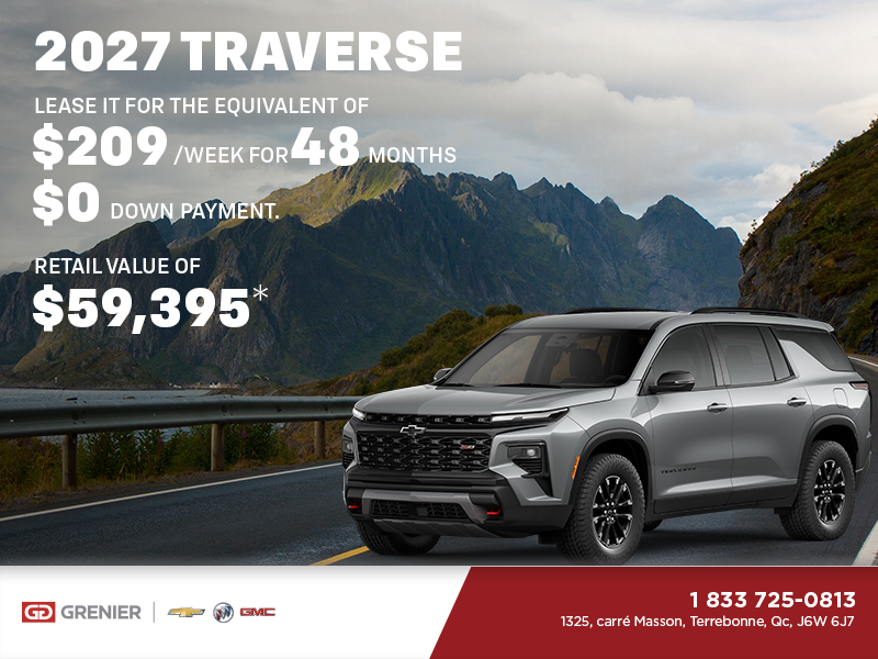 2027 Chevrolet Traverse