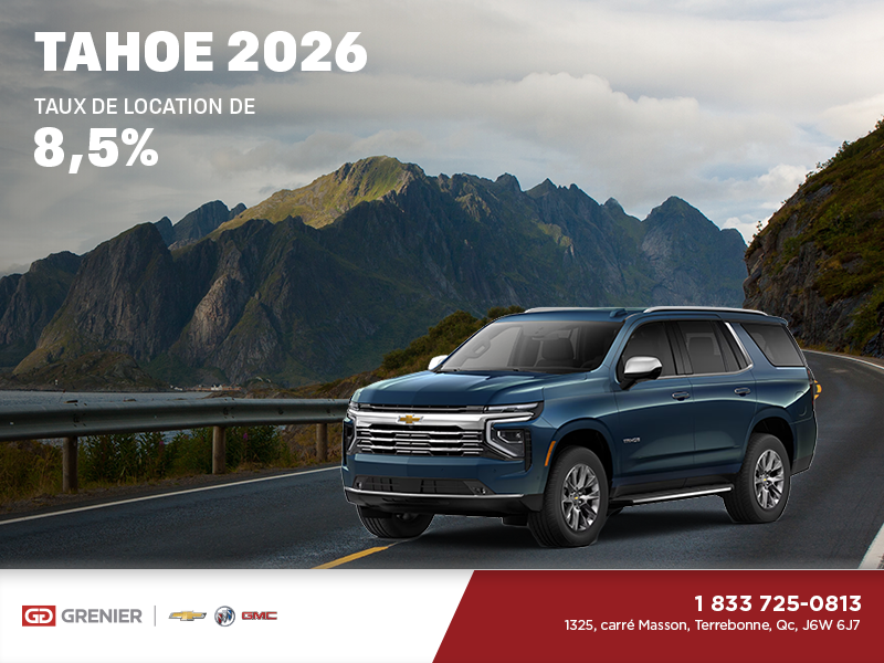 Chevrolet Tahoe 2026