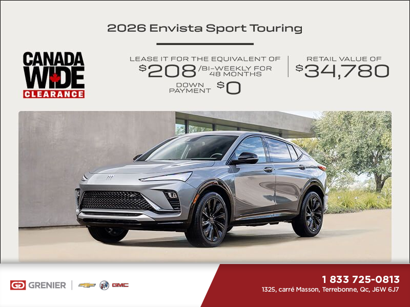 Get the 2026 Buick Envista