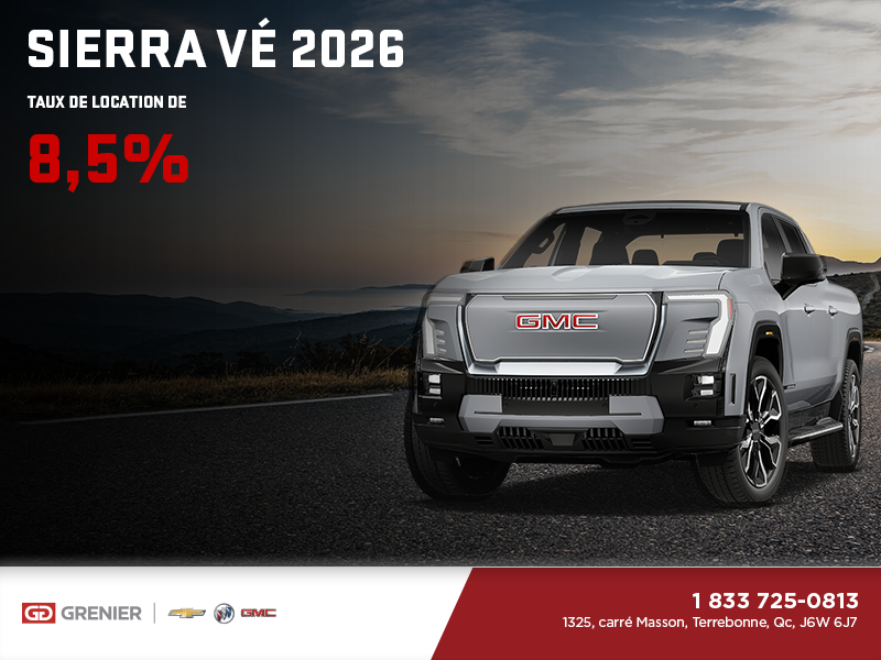 Le GMC Sierra EV 2026 