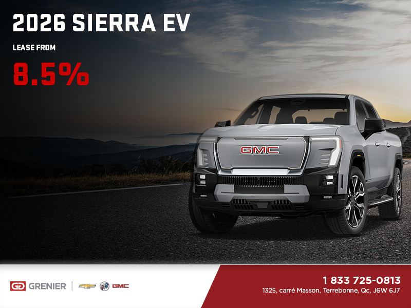 The 2026 GMC Sierra EV