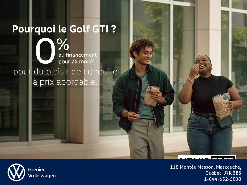 Procurez-vous la Volkswagen Golf Gti 2026