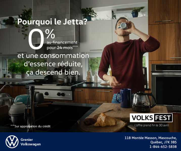 Procurez-vous la Volkswagen Jetta 2026