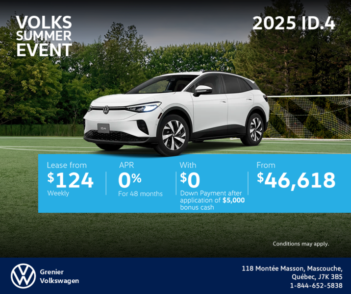 Get the 2025 Volkswagen ID.4