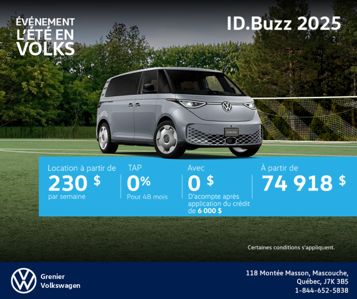Procurez-vous la ID.BUZZ 2025