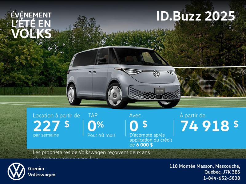 2025 Volkswagen ID. Buzz