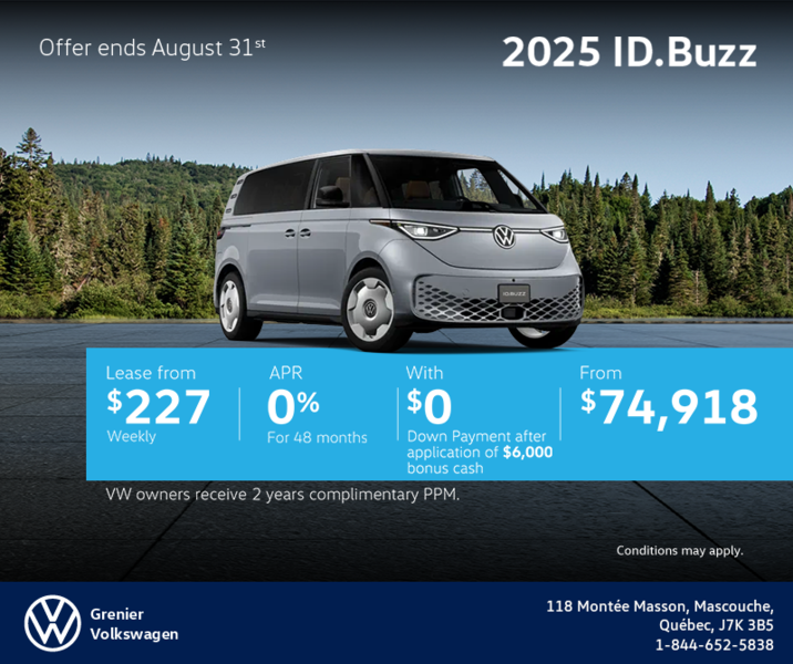 2025 Volkswagen ID. Buzz