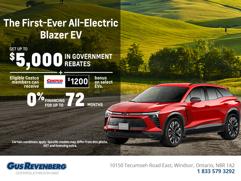 Get the 2024 Chevrolet Blazer EV