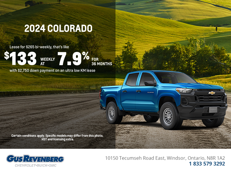 Get the 2024 Chevrolet Colorado