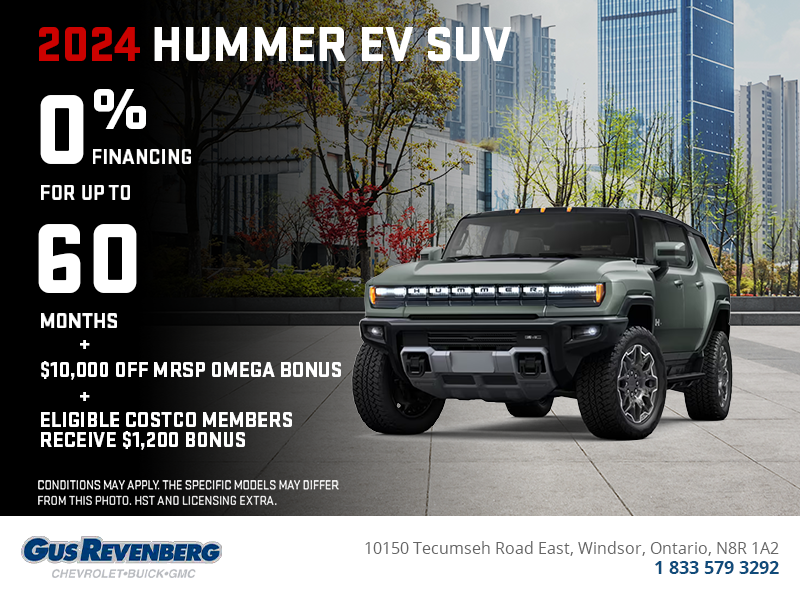 The 2024 GMC Hummer EV