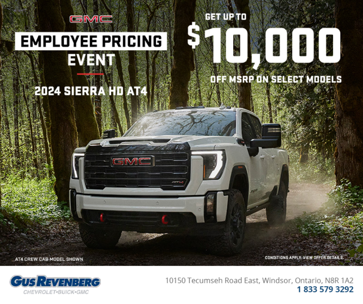 The 2024 GMC Sierra HD