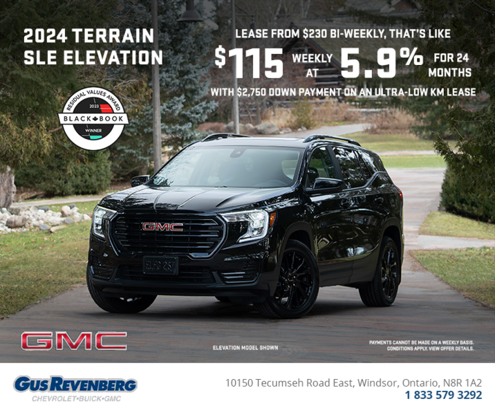 The 2024 GMC Terrain