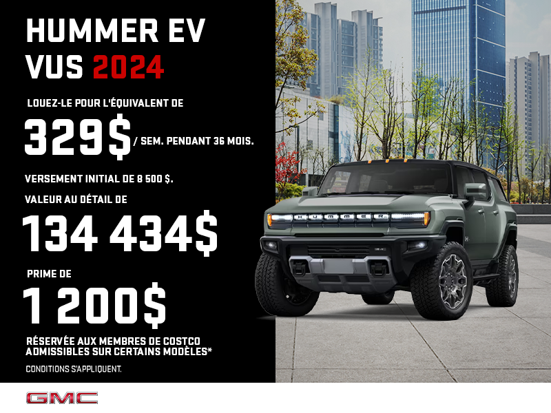 Le GMC Hummer EV 2024