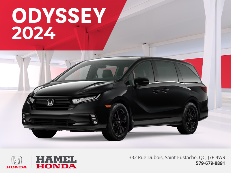 Obtenez le Honda Odyssey 2024 !