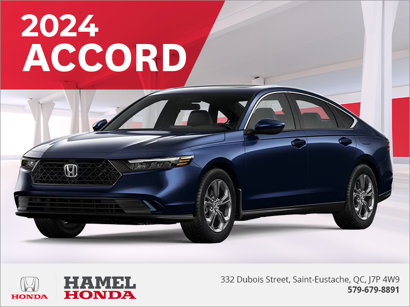 Get the 2024 Honda Accord!