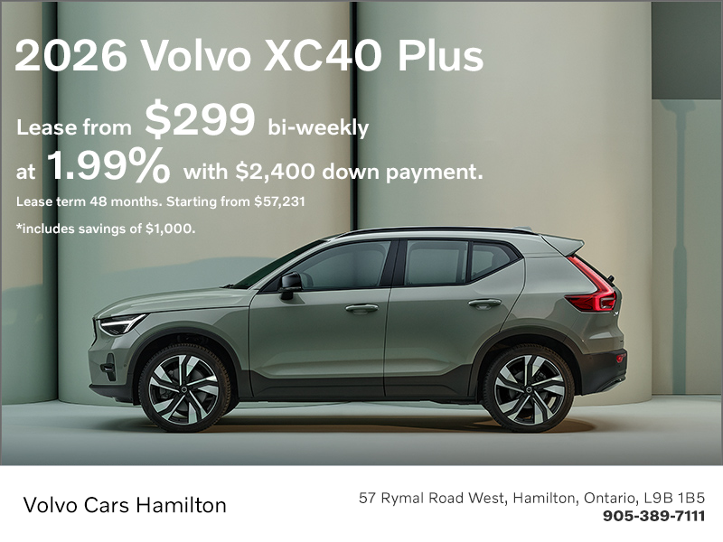 The 2026 Volvo XC40 Plus 