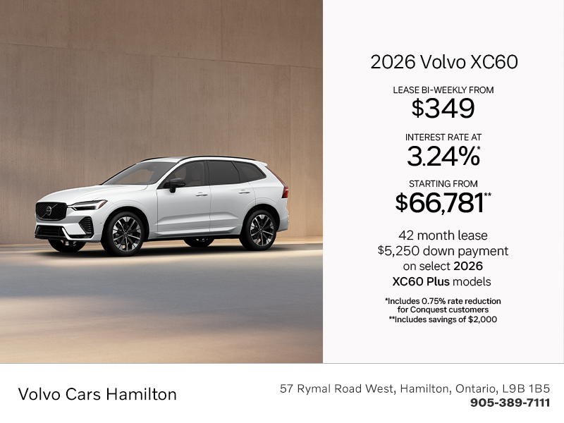 The 2026 Volvo XC60 