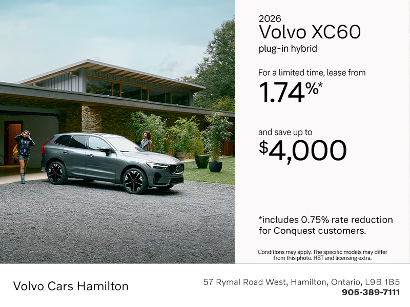 2026 Volvo XC60 Plug-In Hybrid