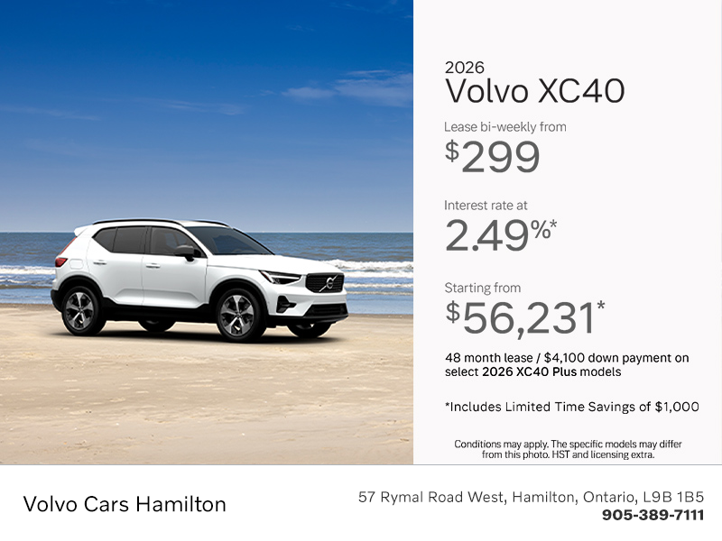 The 2026 Volvo XC40