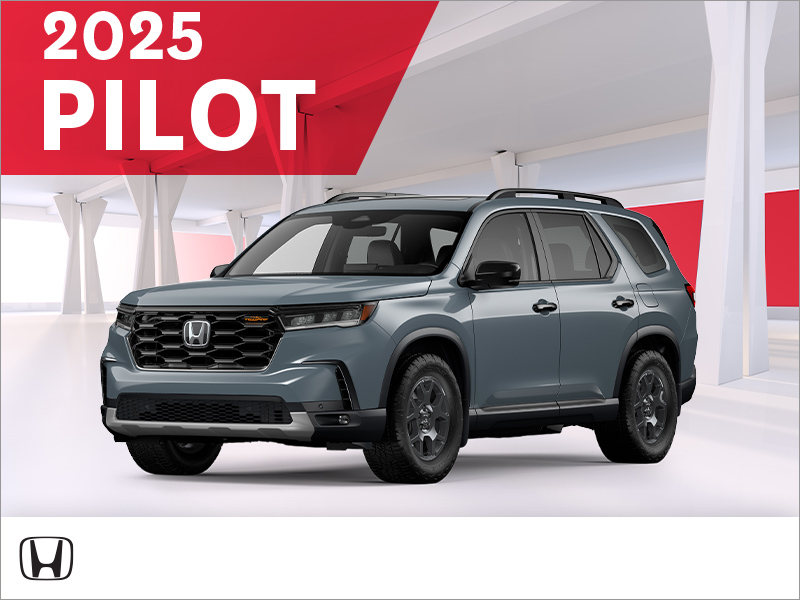 Get the 2025 Honda Pilot! Excel Honda in Montreal