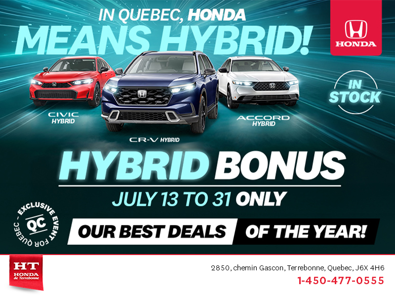 Honda Monthly Event!