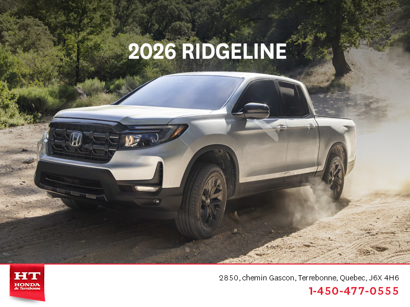 2026 Honda Ridgeline