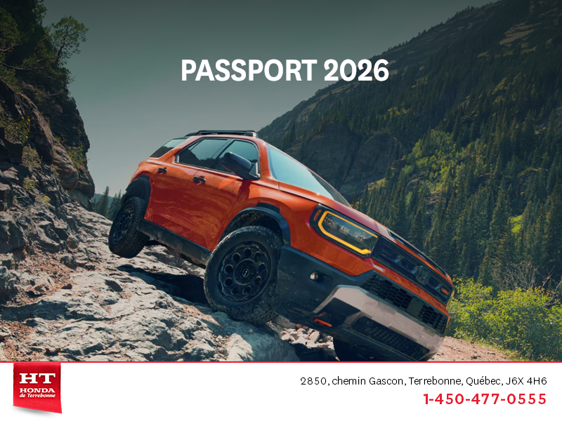 Honda Passport 2026