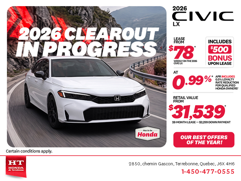 2026 Honda Civic Sedan