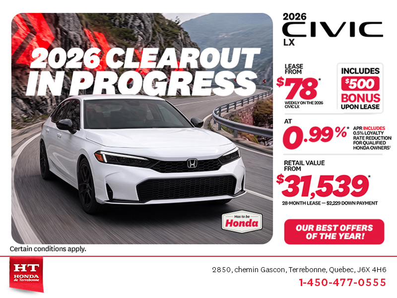 2026 Honda Civic Sedan